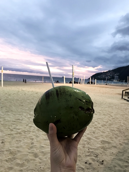 Kokos-na-plaży